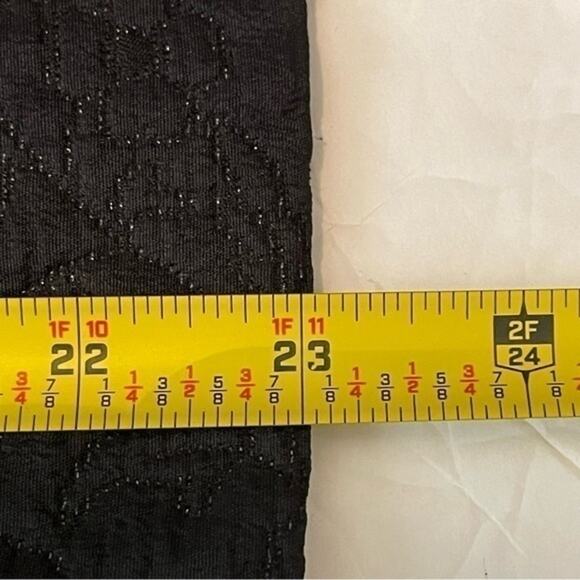 Vera Wang Metallic Black Pleated Party Event Skirt NWOT Size 2 - Picture 11 of 11